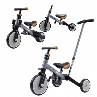 Trojkolka Milly Mally Optimus Plus Grey